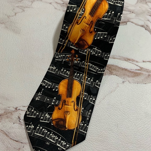 Vintage Music Steven Harris Tie hand made - Picture 4 of 7